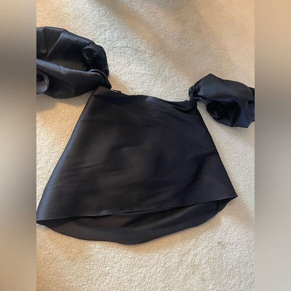 Sachin + Babi Dresses & Skirts - Sachin + Babi Black High-Low A-Line Mini Skirt